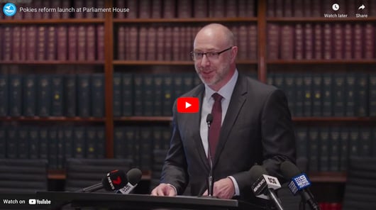 Gambling reform launched at Parliament House